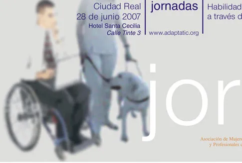 imagen jornadas ntic y accesibilidad, 28 junio 07