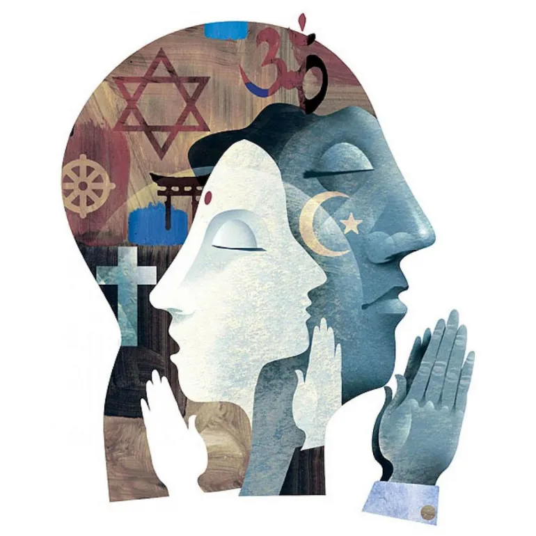 agenda imagen alegórica a las religiones