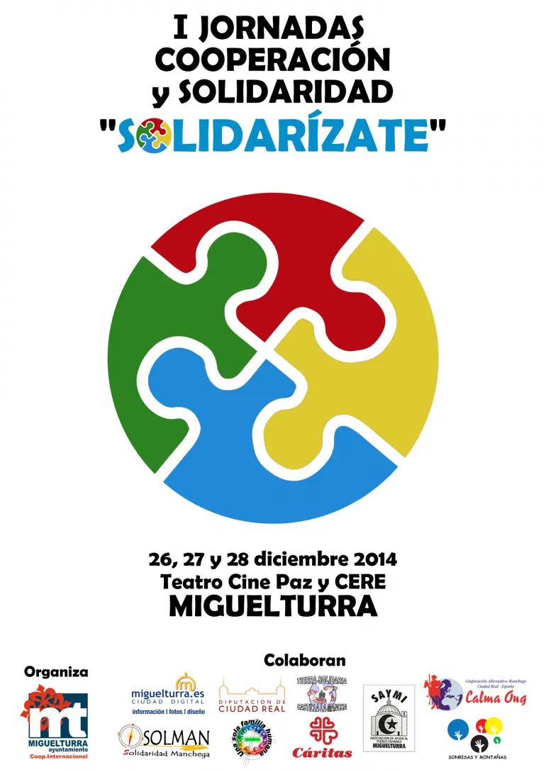 agenda imagen cartel Jornada Solidarízate 2014