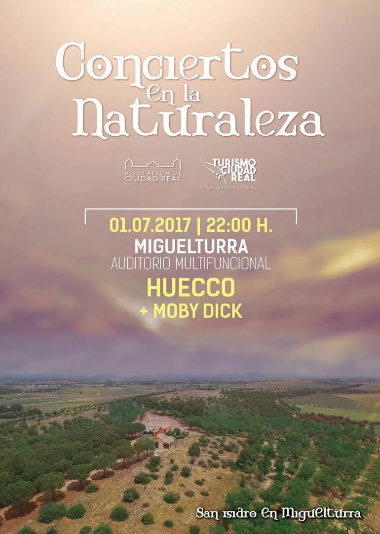 evento imagen del cartel de los Conciertos en la naturaleza, julio 2017