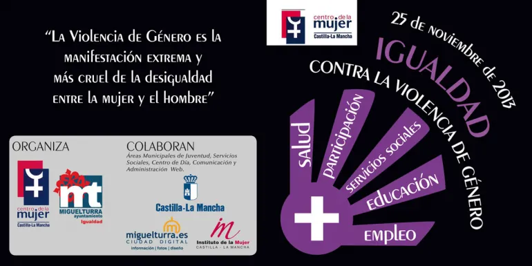 agenda imagen contra la violencia género 2013