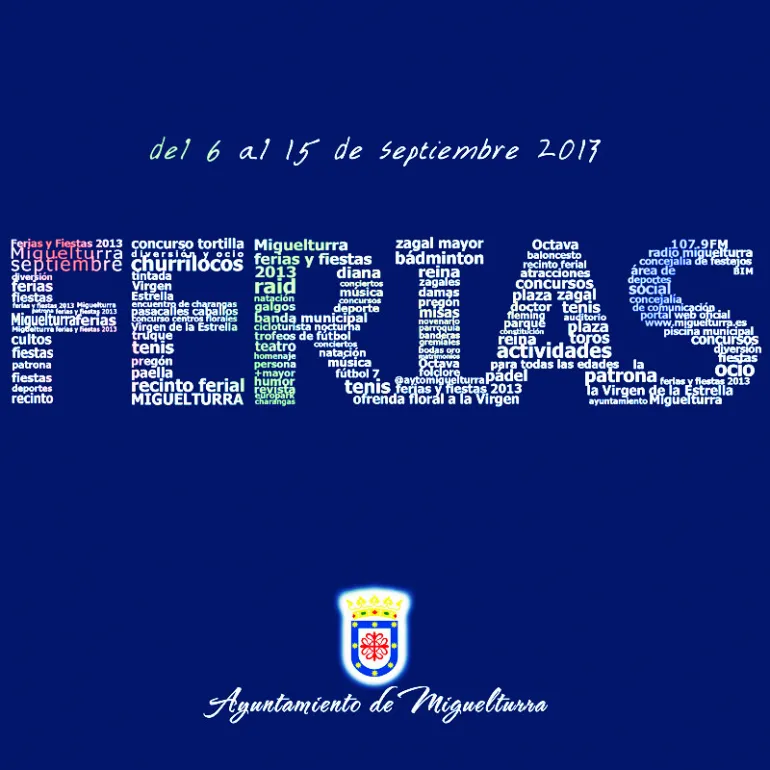 agenda imagen de las Ferias y Fiestas 2013