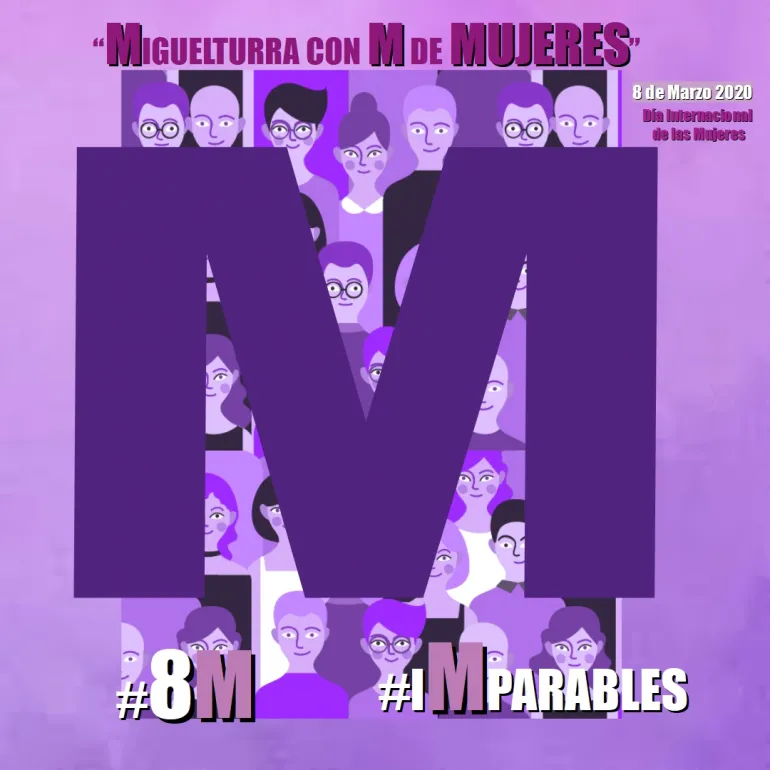 evento imagen de la portada de la guía "Miguelturra con EME de Mujer", marzo 2020