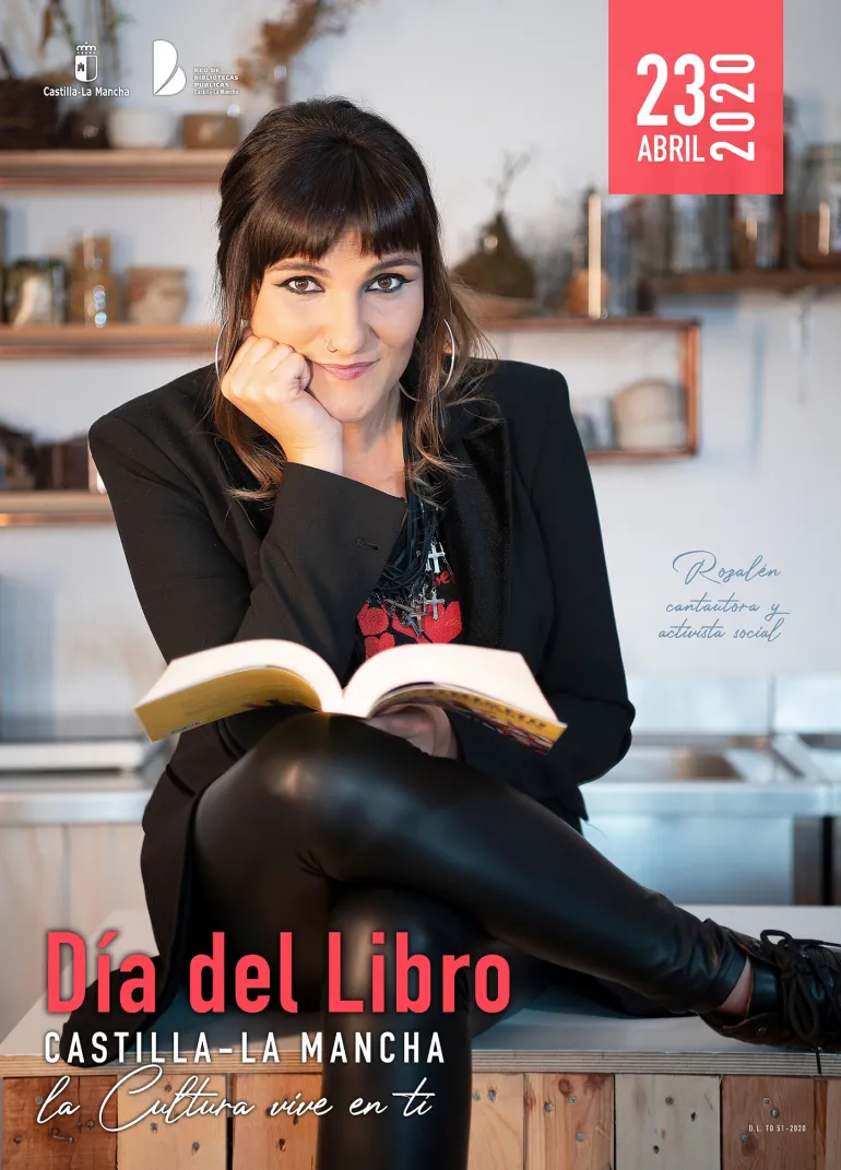 evento imagen del cartel del Día del Libro en Castilla-La Mancha 2020, Rozalén
