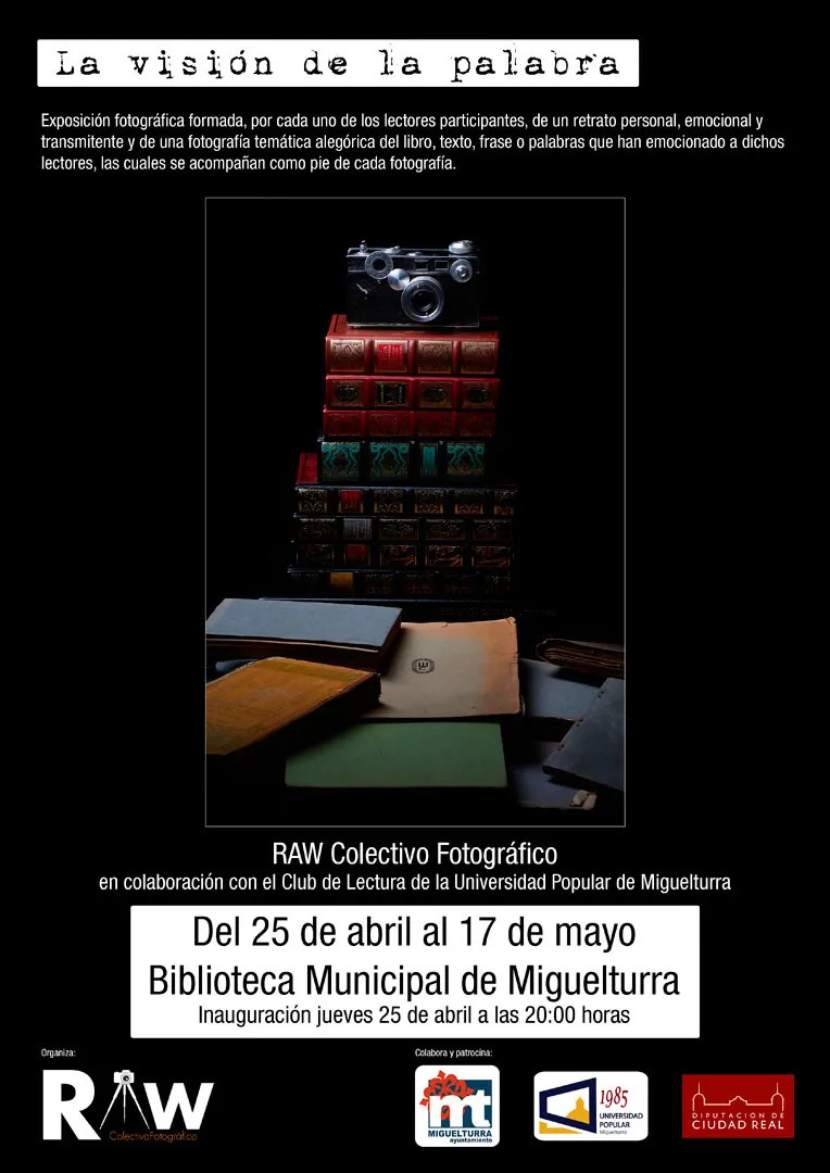 evento imagen del cartel de la exposición La visión de la Palabra