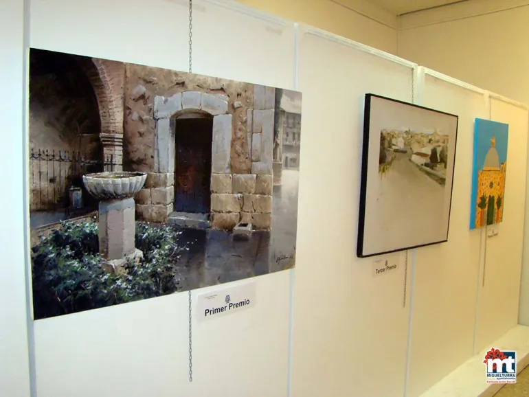 agenda imagen del cuadro ganador certamen pintura rápida 2016, en perspectiva