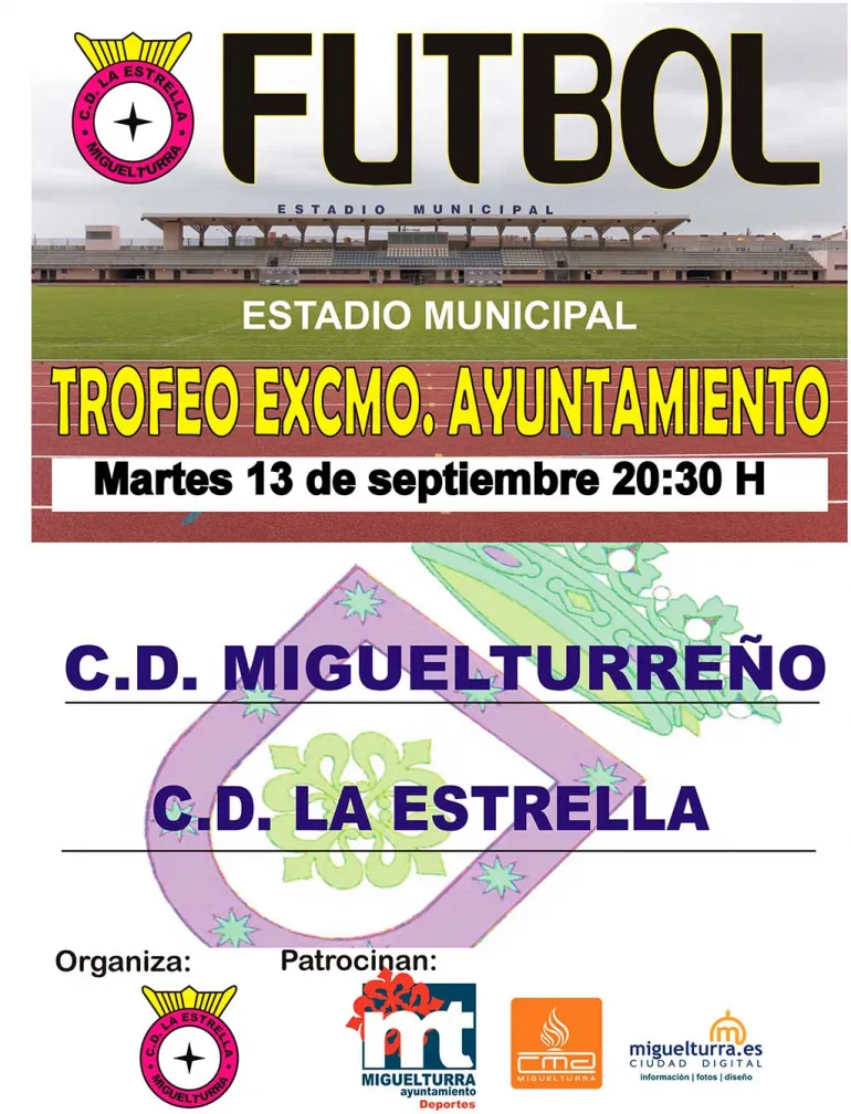 eventos, imagen cartel Trofeo Fútbol Ayuntamiento Ferias 2016