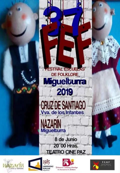 evento imagen del cartel del evento de bailes regionales del 8 de junio de 2019