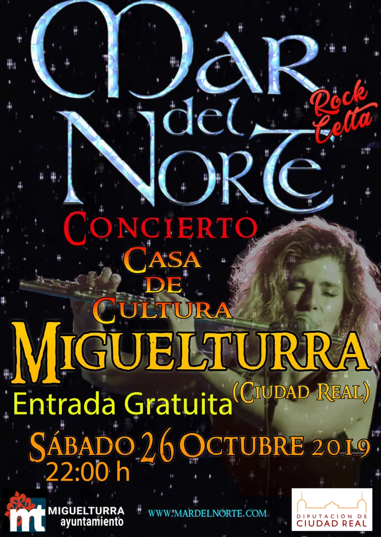 evento imagen concierto Mar del Norte en Miguelturra, 2019-10-26