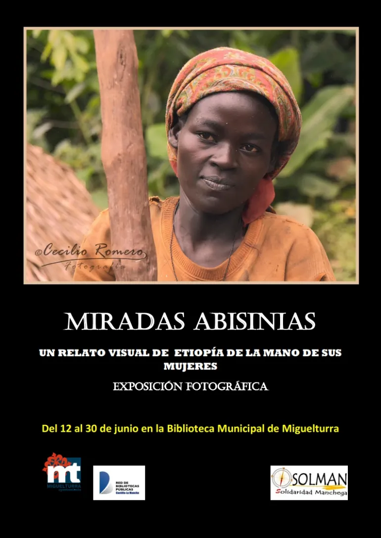 evento cartel anunciador de la exposición fotográfica, junio 2019
