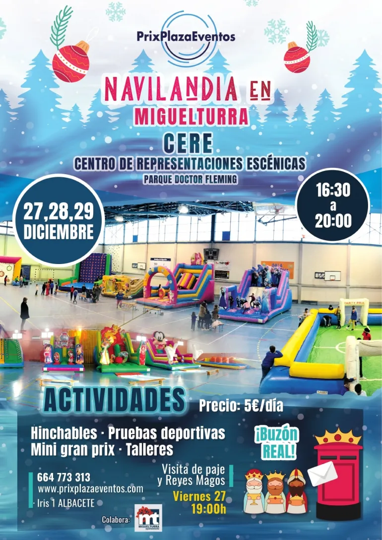 evento imagen del cartel de Navilandia 2019 en el CERE de Miguelturra