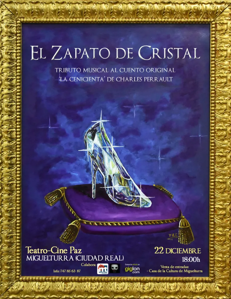 evento imagen del cartel del Zapato de Cristal, Miguelturra, diciembre 2018