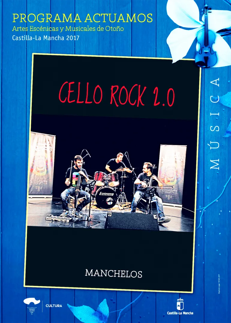 evento imagen del cartel de Cello Rock 2.0 a  cargo de Manchelos