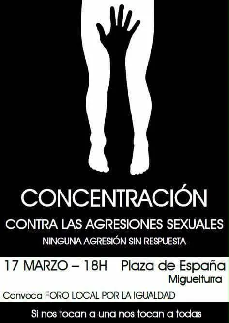 evento imagen del cartel concentración viernes 17 de marzo de 2017