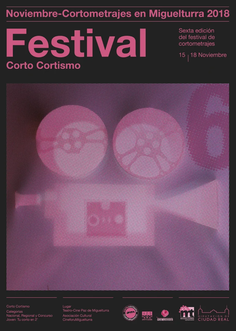 evento imagen del cartel del Certamen Corto Cortísmo Miguelturra 2018