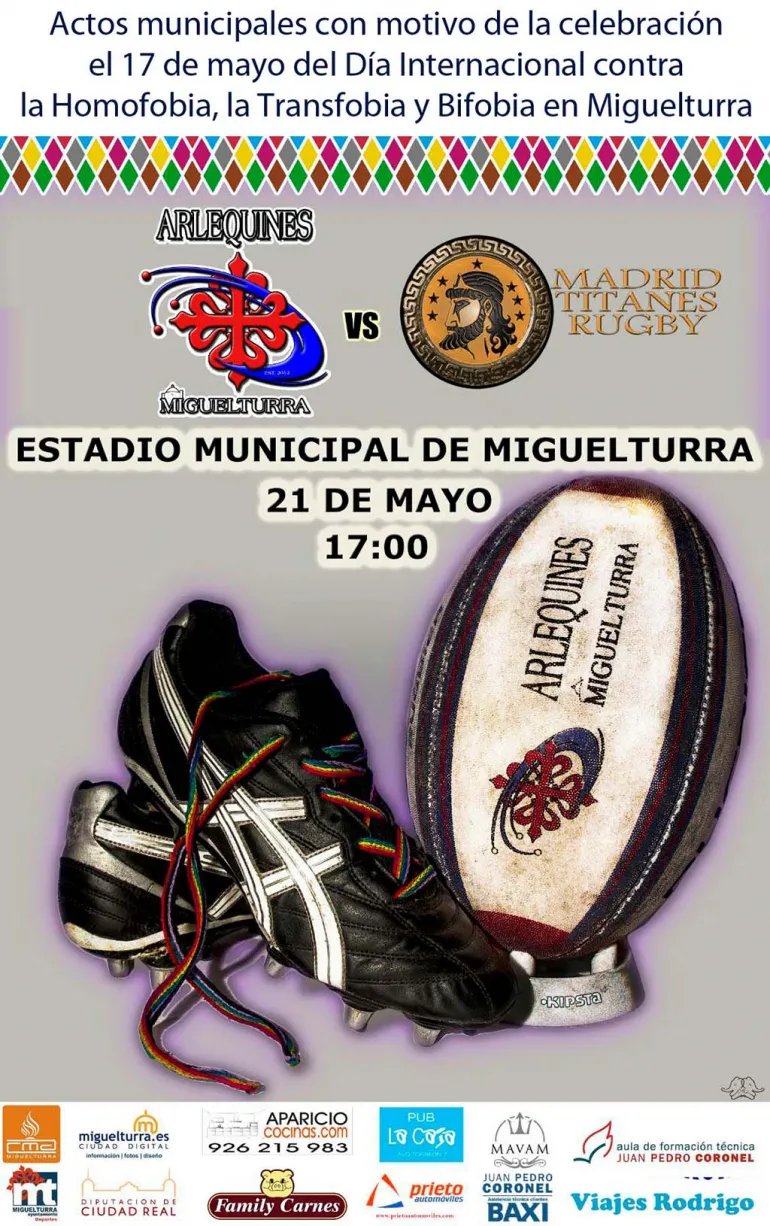 agenda imagen cartel del partido de rugby de mayo 2015