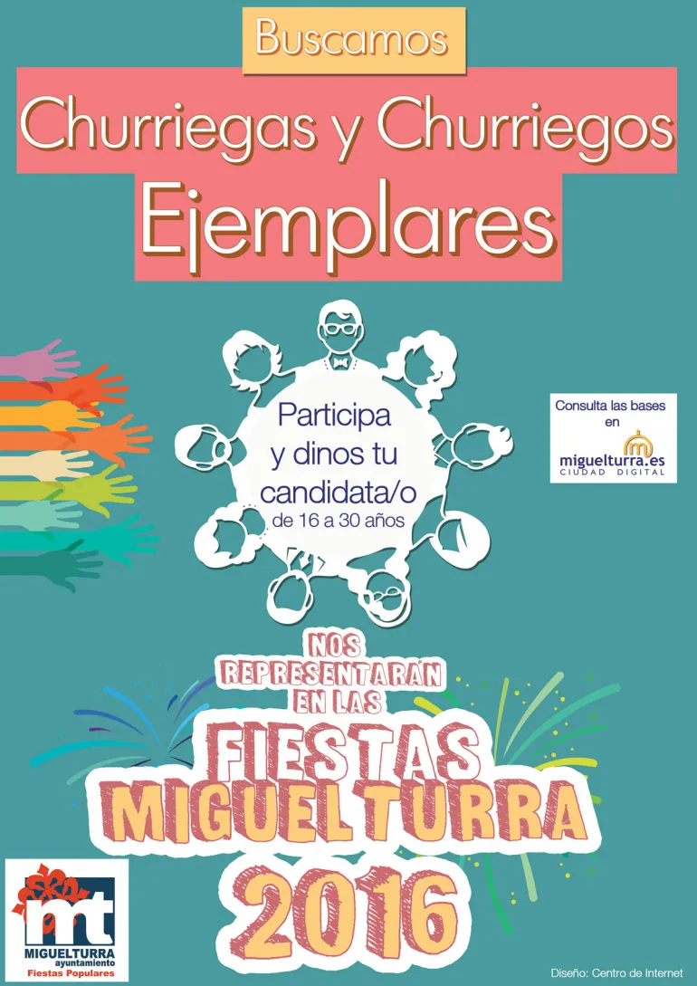 agenda imagen del cartel concurso Churriega y Churriego Ejemplar Ferias 2016 Miguelturra