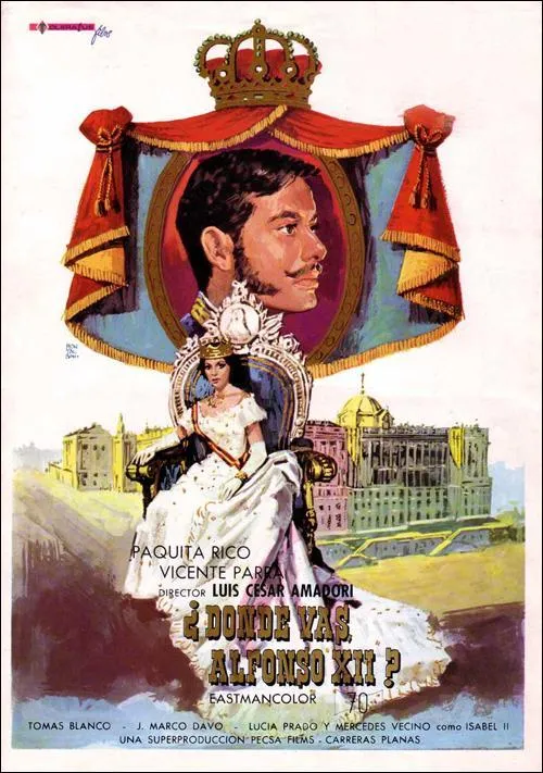 evento imagen del cartel de la película ¿Dónde vas, Alfonso XII?
