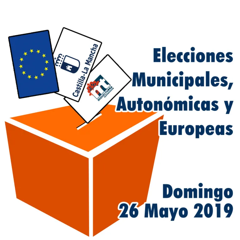 evento imagen alusiva a las Elecciones Municipales, Autonómicas y Europeas del 26 de mayo de 2019