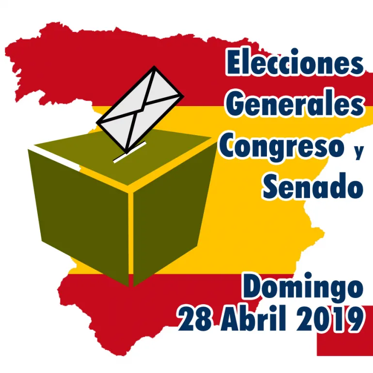 evento imagen alusiva a las Elecciones Generales del 28 de abril de 2019 en España