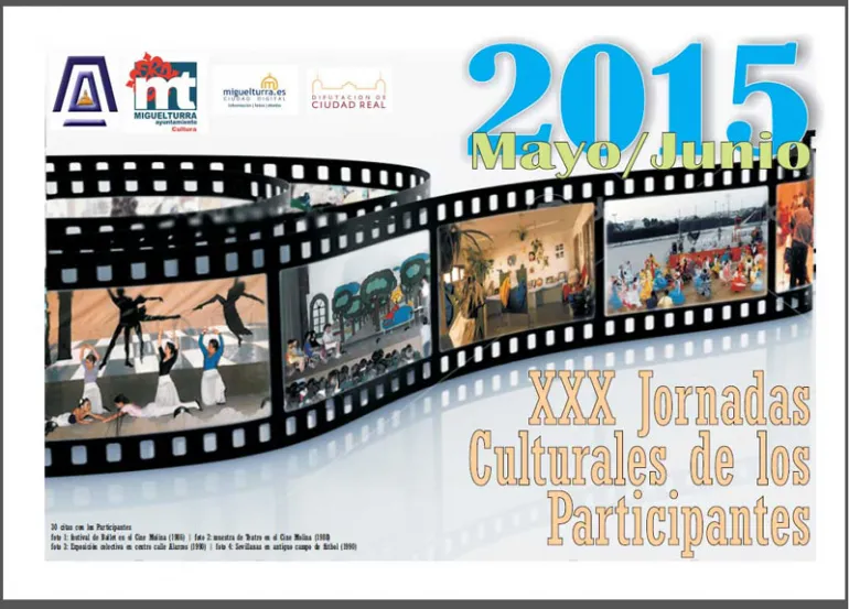 evento, cartel Jornada Participantes Universidad Popular 2014-2015