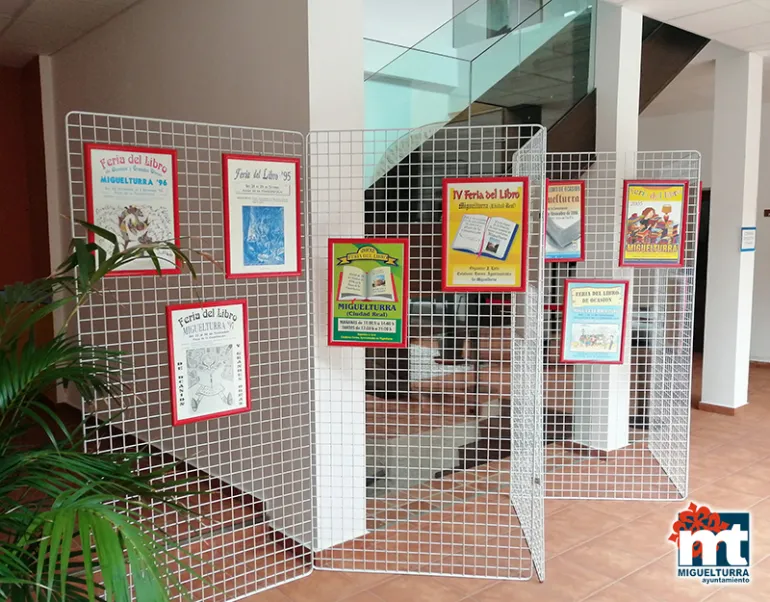 evento imagen de la exposición de carteles de la Biblioteca, marzo 2020