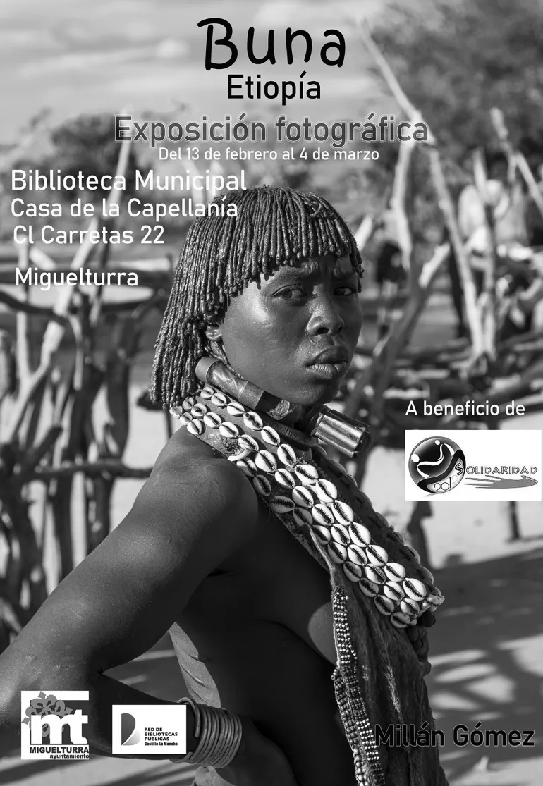 evento imagen cartel exposición fotográfica de Millán Gómez, febrero 202o
