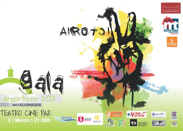 evento imagen cartel presentación Gran Gala Deportivos 2017