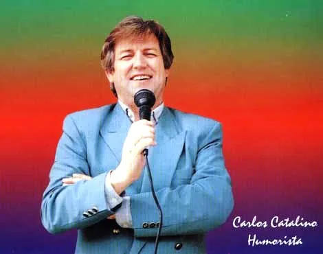 eventos, imagen del humorista Carlos Catalino