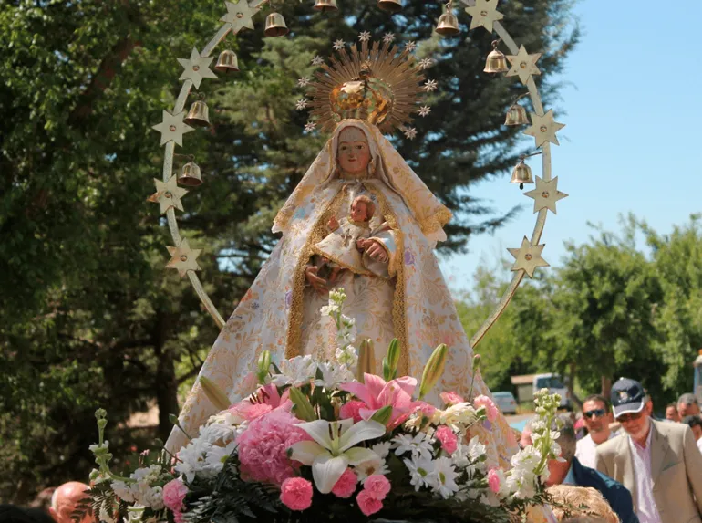 eventos y actos relacionados con la Virgen Blanca de Peralvillo