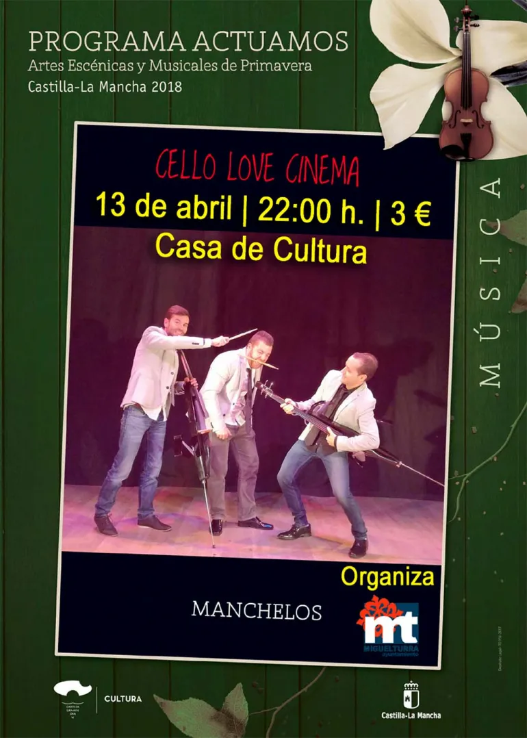 evento cartel Manchelos en Miguelturra, abril 2018
