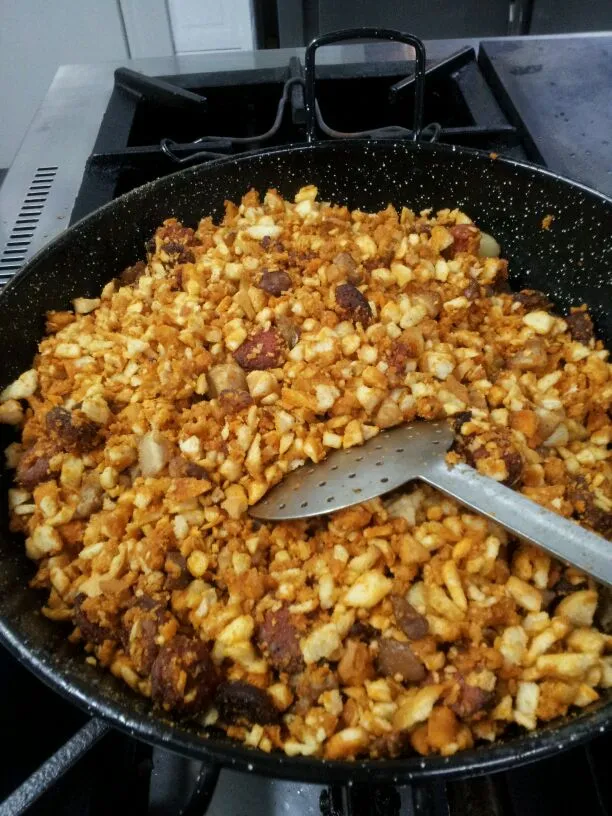 evento imagen de unas migas de pastor manchegas