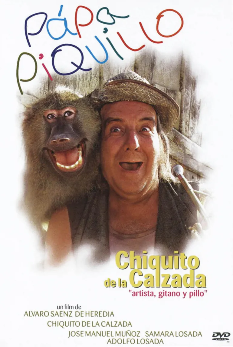 evento imagen carátula DVD de la película Papá Piquillo, con Chiquito de la Calzada