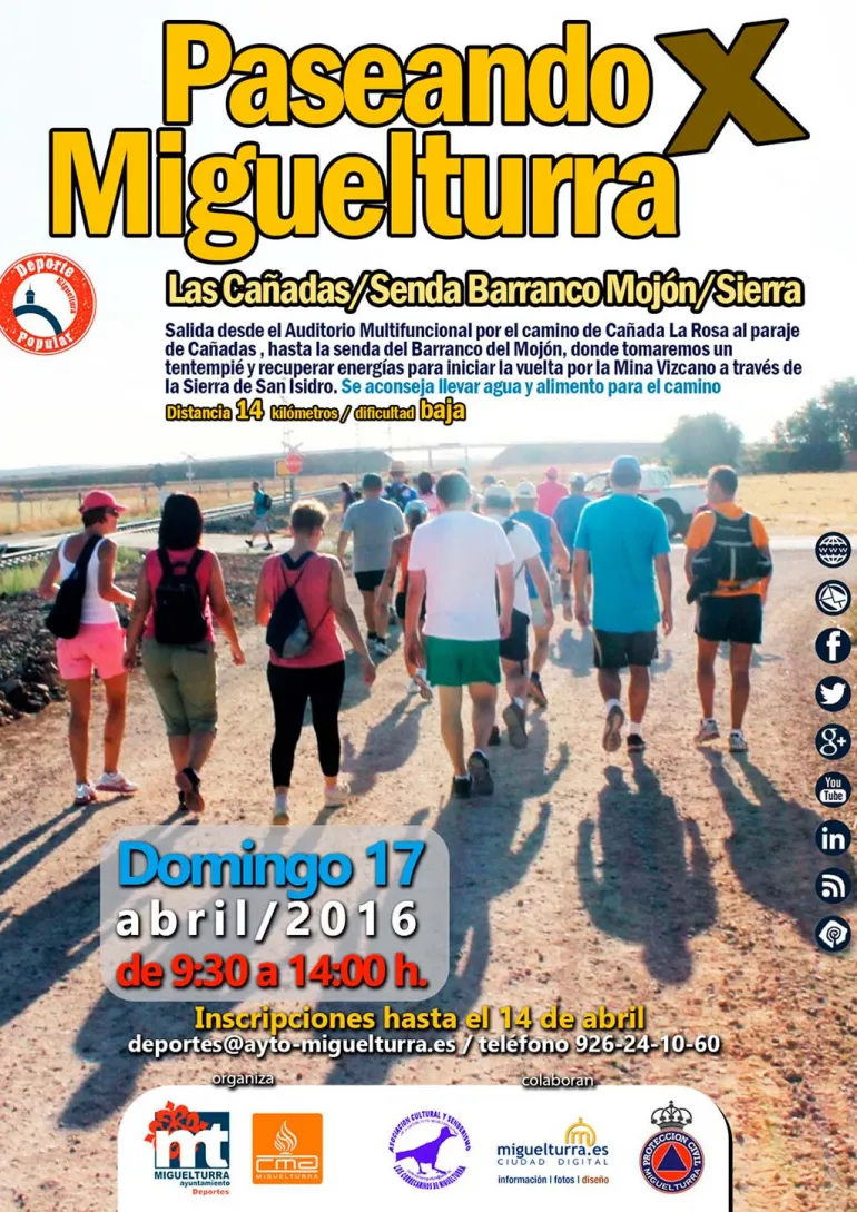 evento imagen de Paseando por Miguelturra, abril 2016