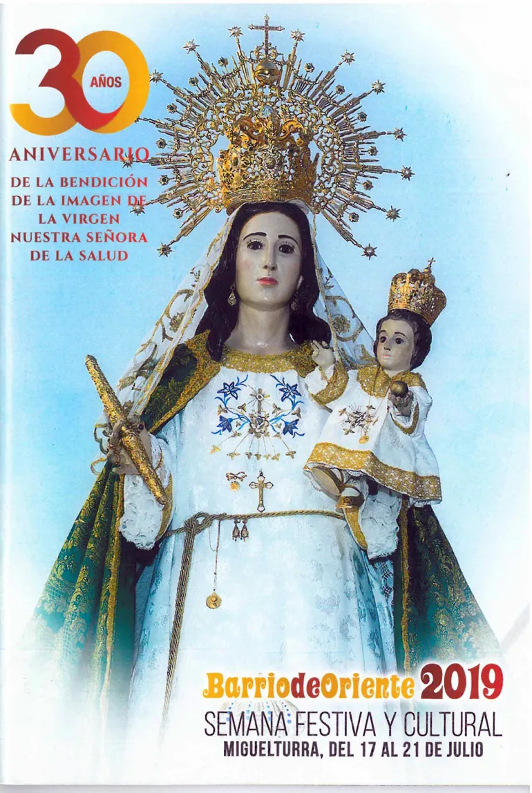 evento imagen del cartel de las Fiestas del Barrio de Oriente de Miguelturra, 2019