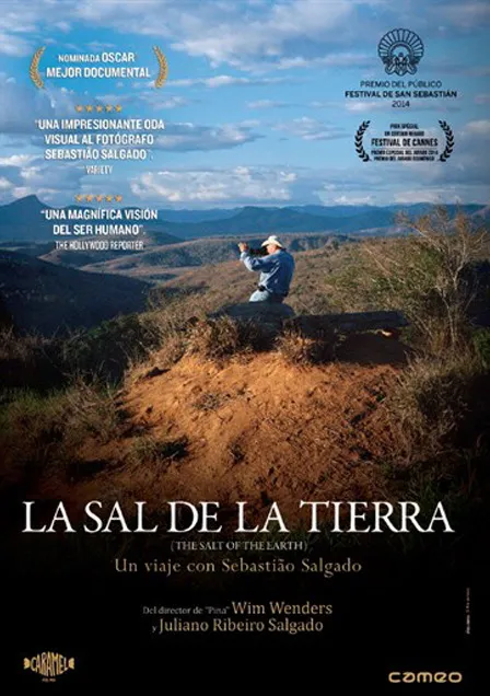 evento imagen cartel película documental La Sal de la Tierra