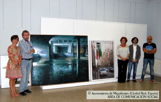 imagen del jurado y obra ganadora, octubre 2013
