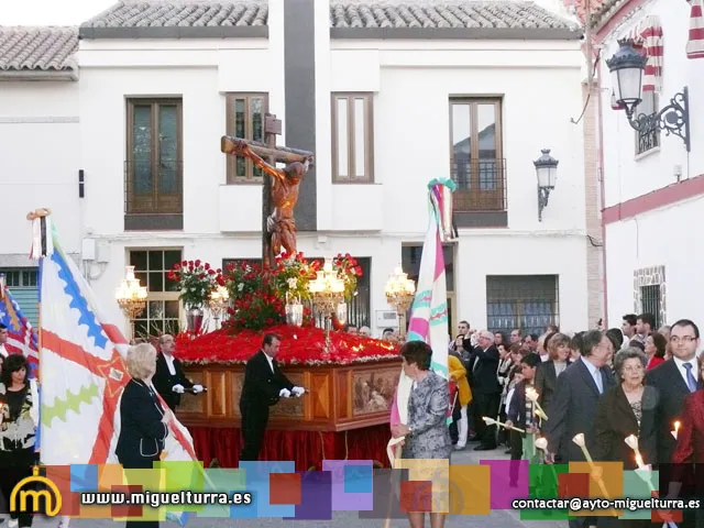 imagen de la Procesión del Cristo, mayo 2011