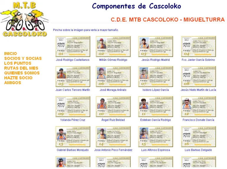 imagen de la nueva web, www.cascoloko.org
