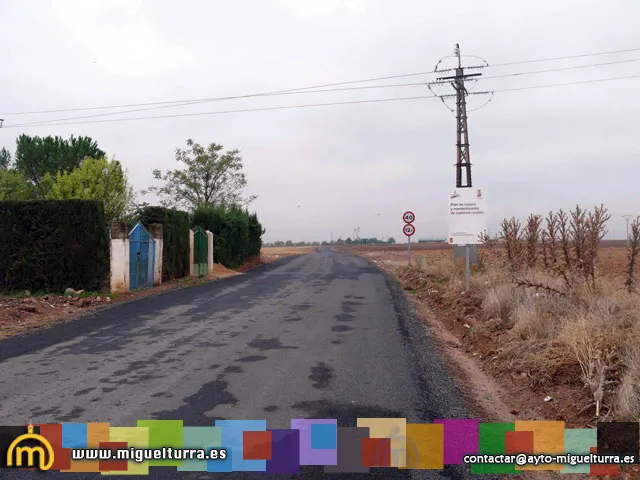 imagen camino de Ciruela, junio 2009