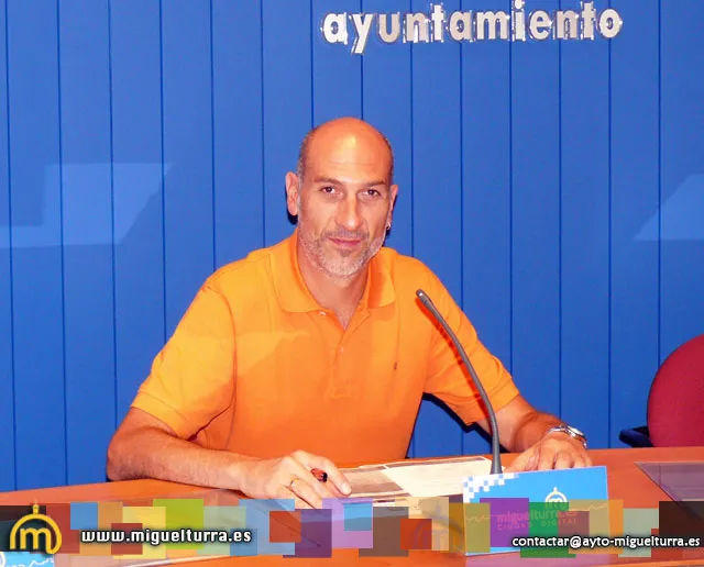 imagen del concejal Eduardo Zurita, agosto 2012