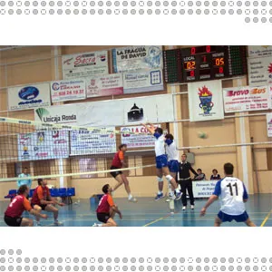 imagen torneo JCCM voleibol, abril 2005