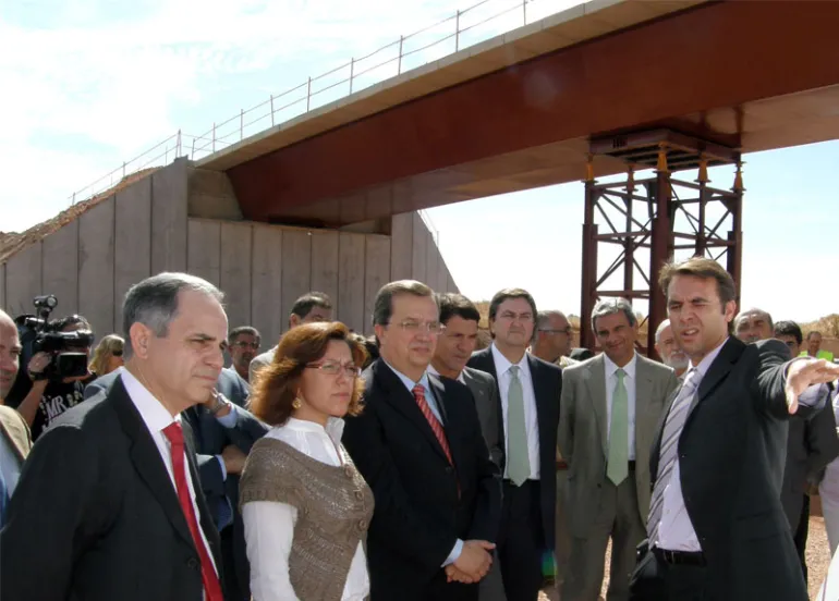 imagen visita Autovía Cuarto Centenario, Junio 09