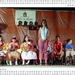 imagen del inicio de las fiestas del Barrio Oriente