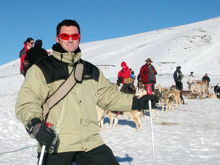 imagen de miguelturreños en Sierra Nevada, año 2004