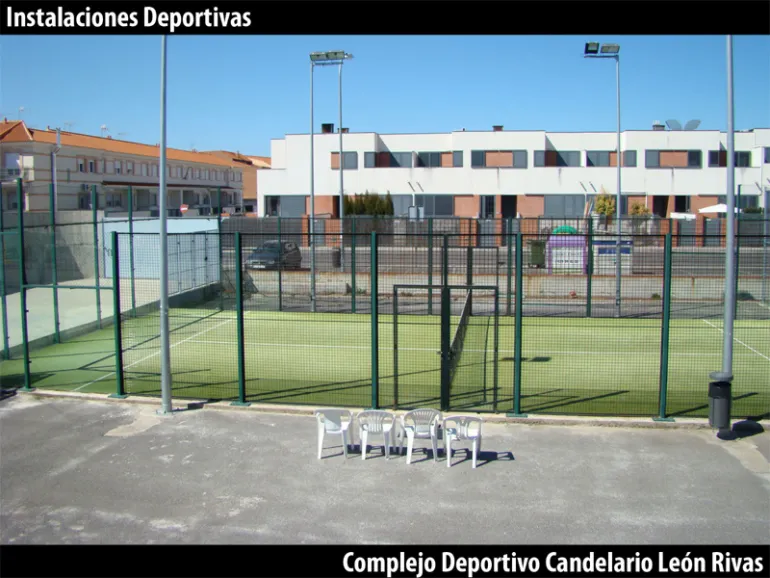 imagen campo Pádel del Candelario León Rivas