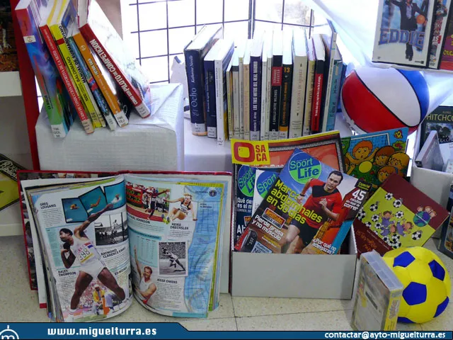 imagen parte exposición sobre Deporte Olímpico