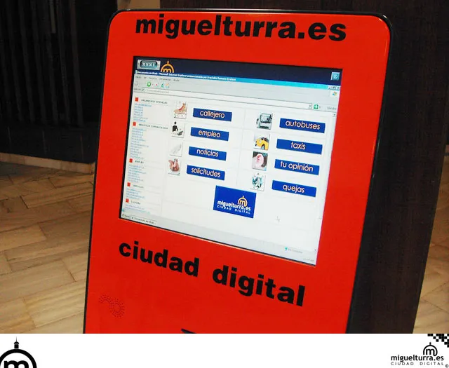 Puesto gratuito acceso a Internet en Miguelturra