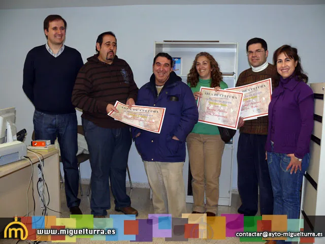 imagen entrega premios certamen belenes 2008