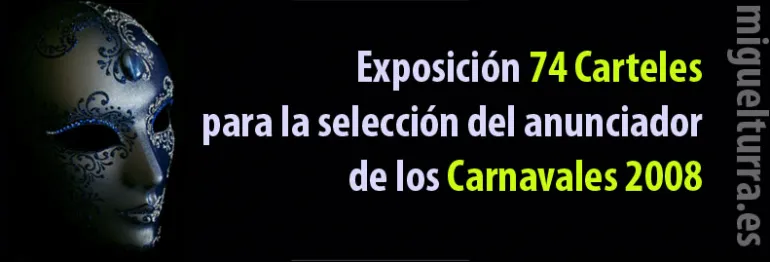 imagen flyer exposición galerías web carnaval 2008